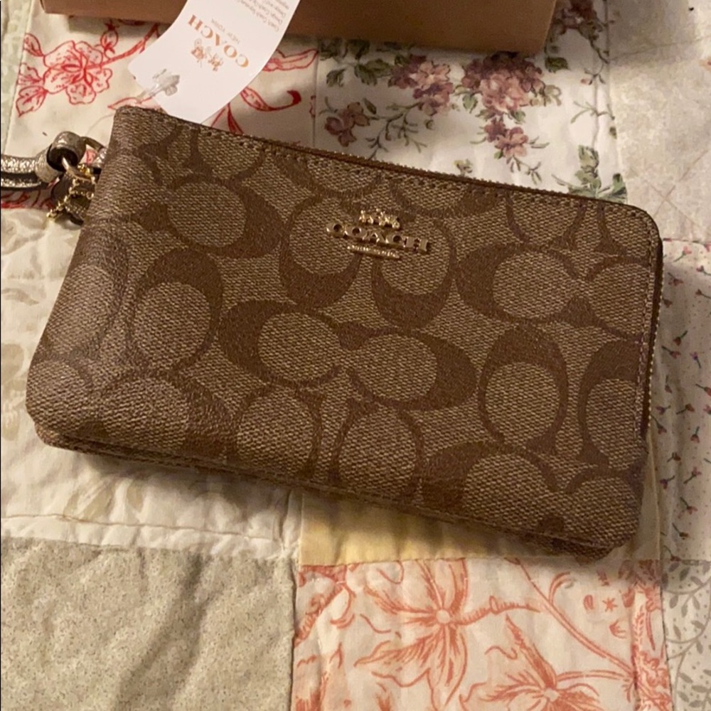 Coach wristlet